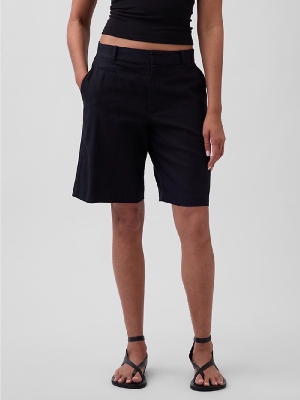 GAP Black Women's Bermuda Shorts